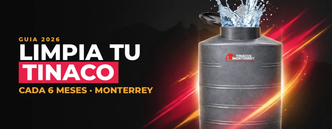 Limpieza y mantenimiento de tinacos y cisternas en Monterrey — tinaco tricapa con agua limpia, Tinacos Monterrey